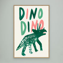 Load image into Gallery viewer, Playful Green Dino by Treechild