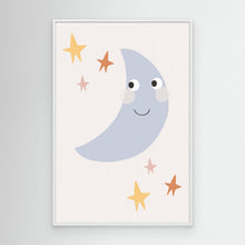 Load image into Gallery viewer, Sweet Moon And Stars by Menina Lisboa