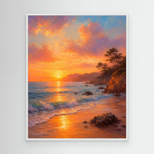 Load image into Gallery viewer, Golden Coastal Sunset