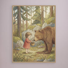 Load image into Gallery viewer, Little Girl and Bear by Andreas Magnusson