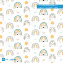 Load image into Gallery viewer, Rainbows I - Kids Wallpaper in dubai, Abu Dhabi and all UAE