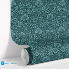 Load image into Gallery viewer, Retro Chic - Floral Wallpaper walldisplay wallpaper-dubai