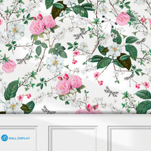 Load image into Gallery viewer, Roses in Snow - Floral Wallpaper in dubai, Abu Dhabi and all UAE