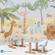 Load image into Gallery viewer, Savanna Safari - Kids Wallpaper walldisplay wallpaper-dubai