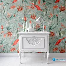 Load image into Gallery viewer, Scarlett - Floral Wallpaper walldisplay wallpaper-dubai