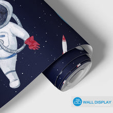 Load image into Gallery viewer, Space Explorer - Kids Wallpaper walldisplay wallpaper-dubai
