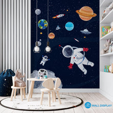 Load image into Gallery viewer, Space Explorer - Kids Wallpaper walldisplay wallpaper-dubai