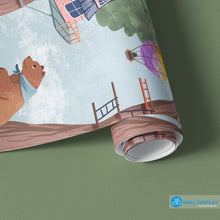 Load image into Gallery viewer, Treehouse Tales - Kids Wallpaper walldisplay wallpaper-dubai