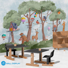 Load image into Gallery viewer, Treehouse Tales - Kids Wallpaper walldisplay wallpaper-dubai
