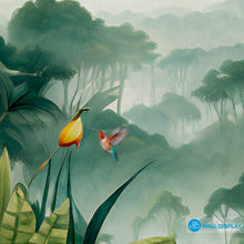 Load image into Gallery viewer, Tropical Tapestry - Wall Mural walldisplay wallpaper-dubai