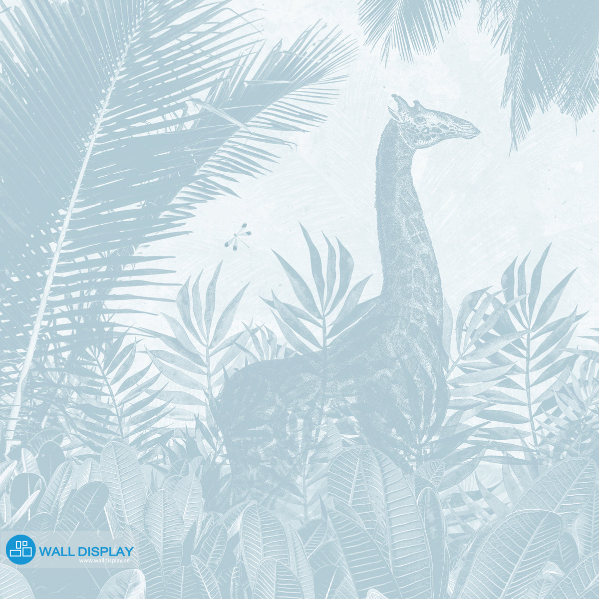 Tropical Oasis - Wall Mural in Dubai, Abu Dhabi and all UAE