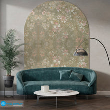 Load image into Gallery viewer, Vintage Floral Wallpaperwalldisplay