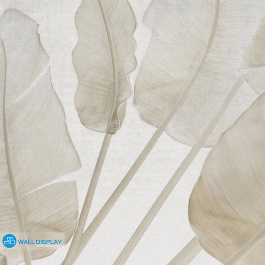 Muted Fronds Wall Mural in Dubai, Abu Dhabi and all UAE