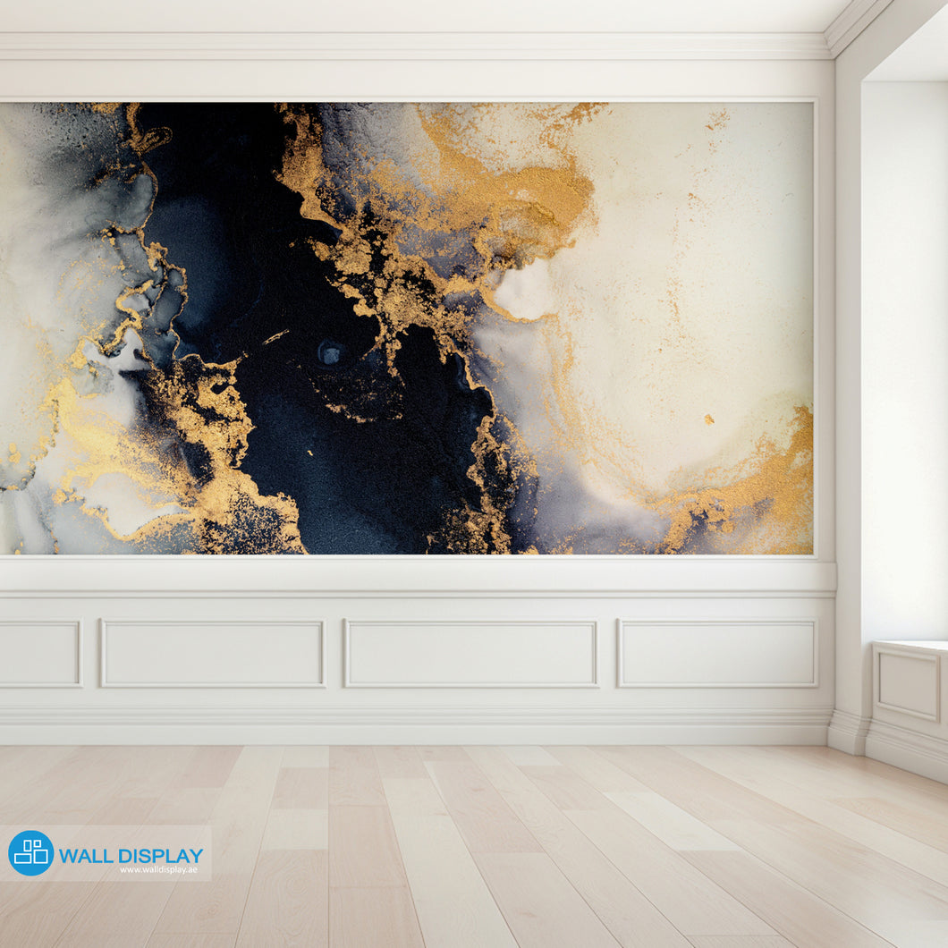 Golden Nebula Wall Mural in Dubai, Abu dhabi and All UAE