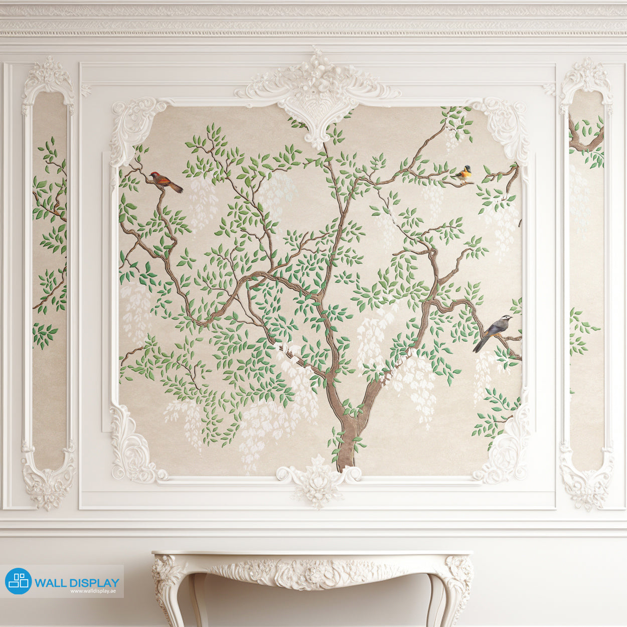 Vintage Garden Wall Mural in Dubai, Abu dhabi and All UAE
