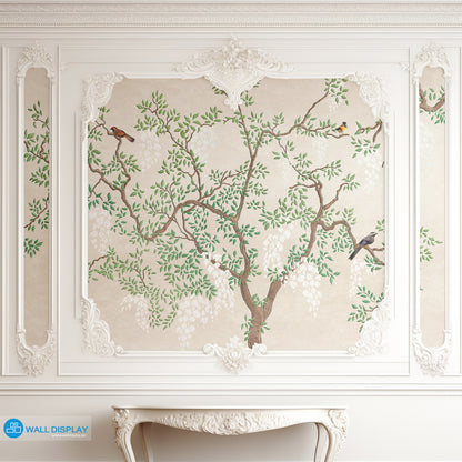 Vintage Garden Wall Mural in Dubai, Abu dhabi and All UAE