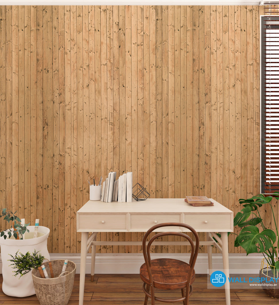 Vintage Timber Pattern Wallpaper in dubai, Abu Dhabi and all UAE