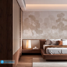 Load image into Gallery viewer, Woodland Vintage Wall Mural in Dubai, Abu dhabi and All UAE
