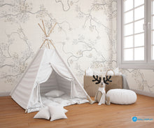 Load image into Gallery viewer, Subtle Spring Floral Wallpaper in Dubai, Abu dhabi and All UAE
