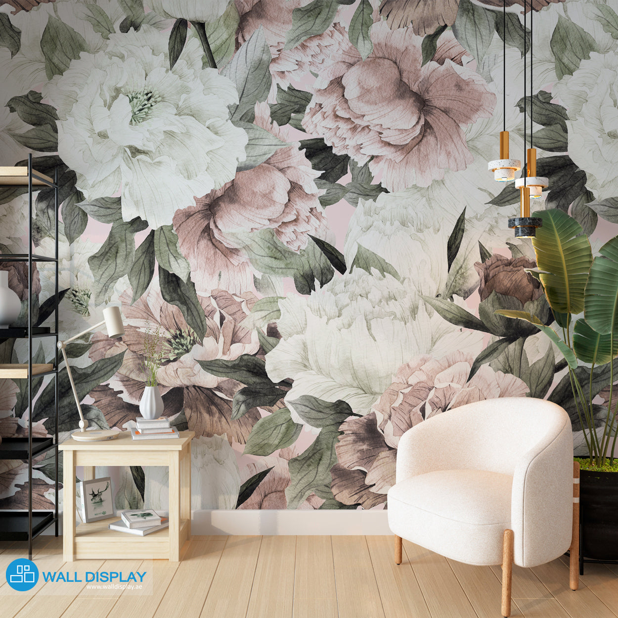 Floral Serenity Wallpaper in Dubai, Abu dhabi and All UAE