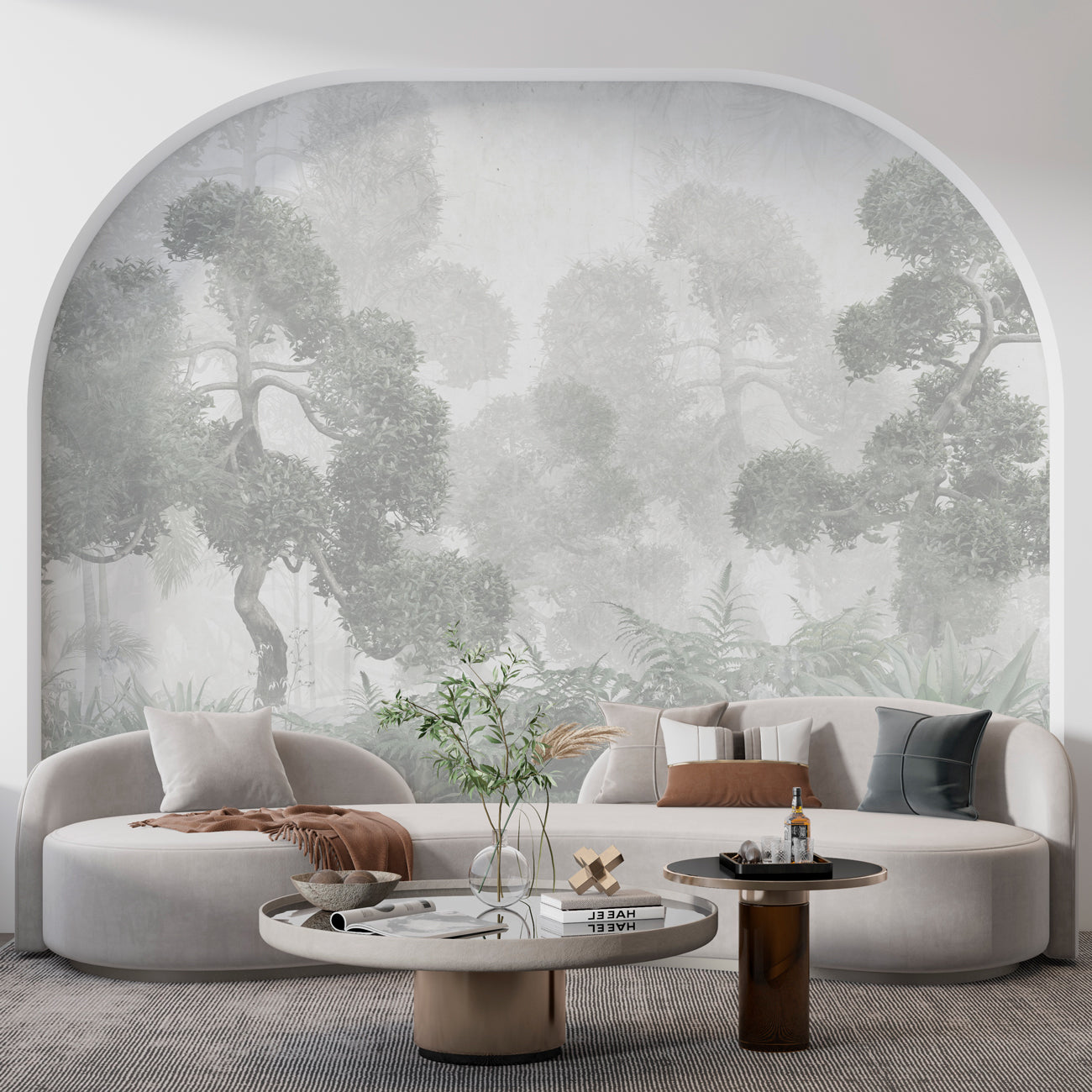 Woodland Vintage Wall Mural in Dubai, Abu dhabi and All UAE