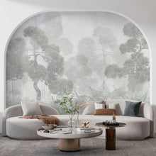 Load image into Gallery viewer, Woodland Vintage Wall Mural in Dubai, Abu dhabi and All UAE
