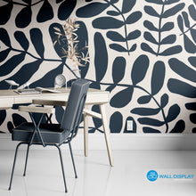 Load image into Gallery viewer, Abstract Modern Leaves Pattern Wallpaper in dubai, Abu Dhabi and all UAE
