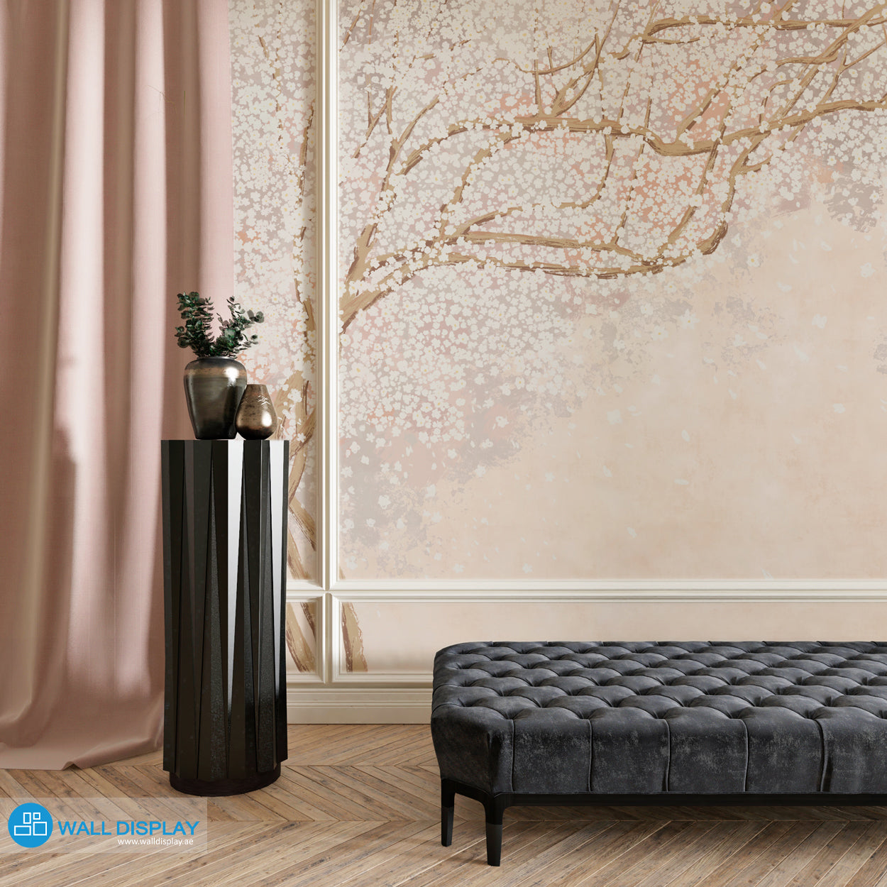 Blossom Breeze Wall Mural in Dubai, Abu Dhabi, UAE