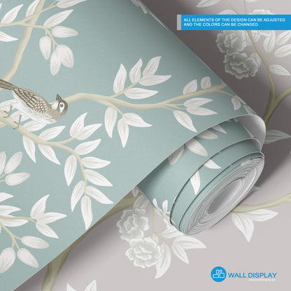 Chinoiserie Ornamental Wallpaper in Dubai, Abu dhabi and All UAE