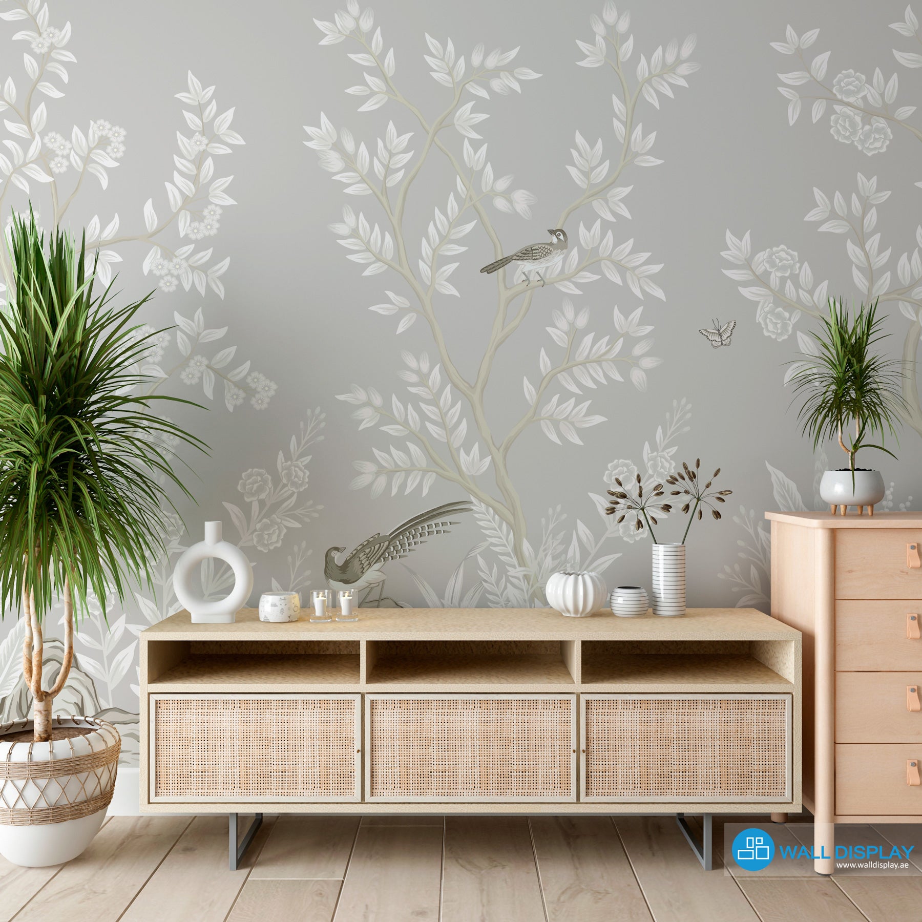 Chinoiserie Ornamental Wallpaper in Dubai, Abu dhabi and All UAE