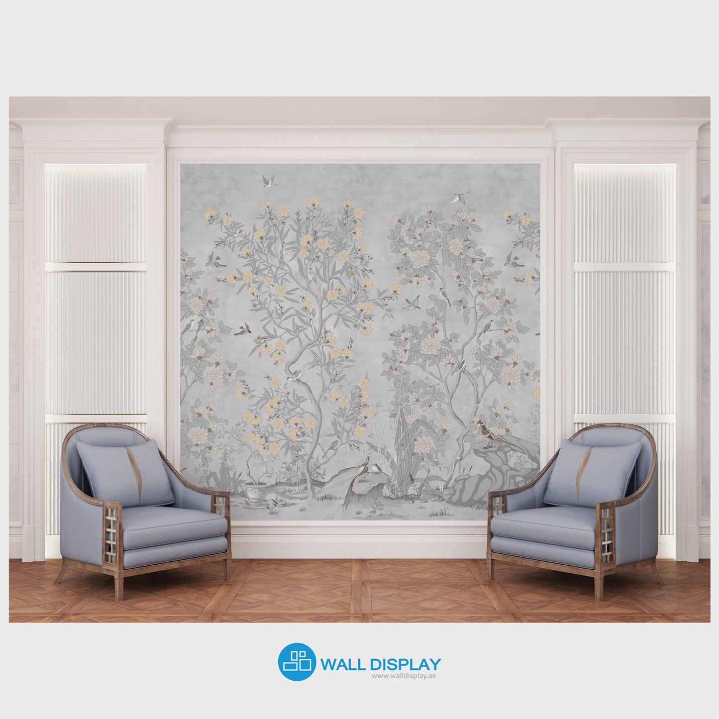 Chinoiserie Wall Mural in Dubai, Abu dhabi and All UAE