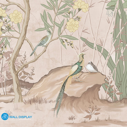 Chinoiserie Wall Mural in Dubai, Abu dhabi and All UAE