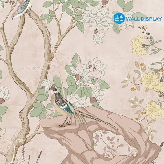 Chinoiserie Wall Mural in Dubai, Abu dhabi and All UAE