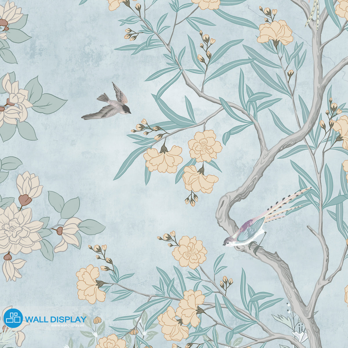 Chinoiserie Wall Mural in Dubai, Abu dhabi and All UAE