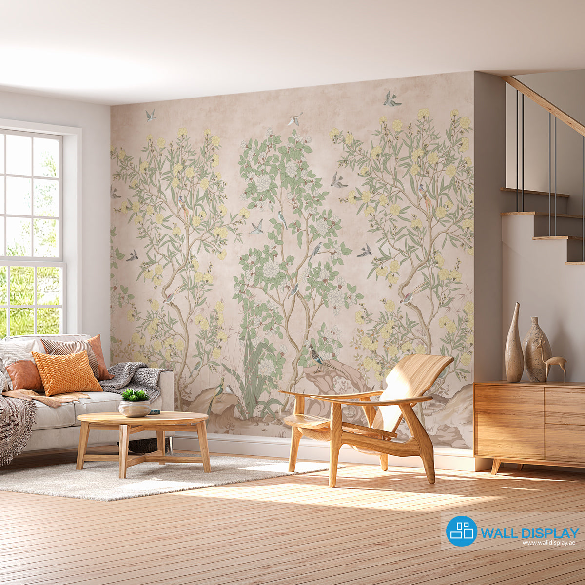 Chinoiserie Wall Mural in Dubai, Abu dhabi and All UAE