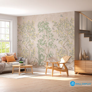 Chinoiserie Wall Mural in Dubai, Abu dhabi and All UAE