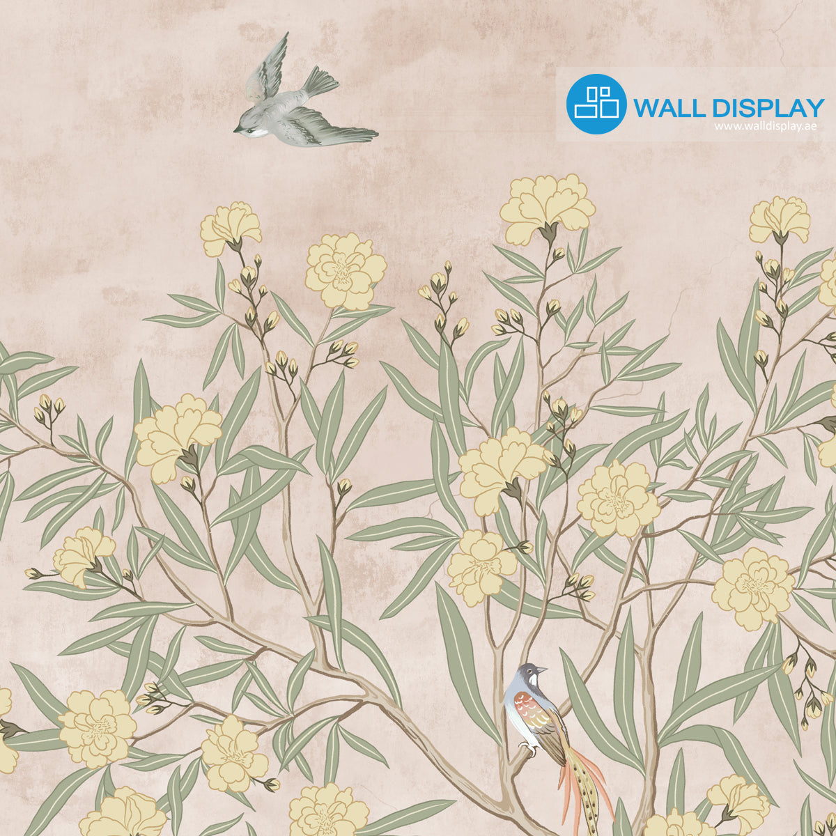 Chinoiserie Wall Mural in Dubai, Abu dhabi and All UAE