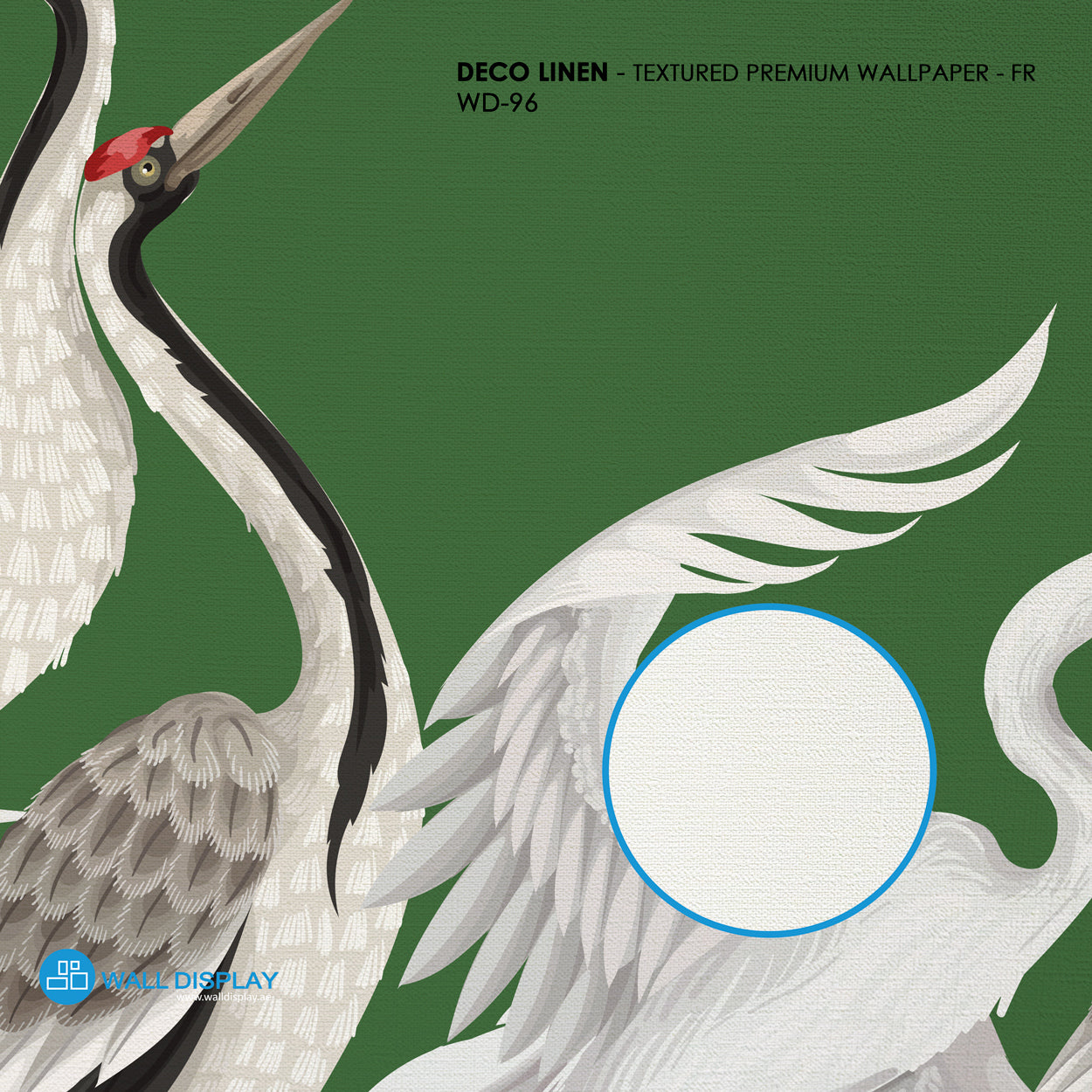 Crane Dance Wall Mural in Dubai, Abu dhabi and All UAE
