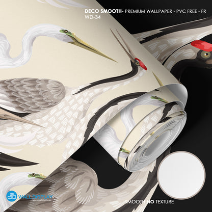 Crane Dance Wall Mural in Dubai, Abu dhabi and All UAE