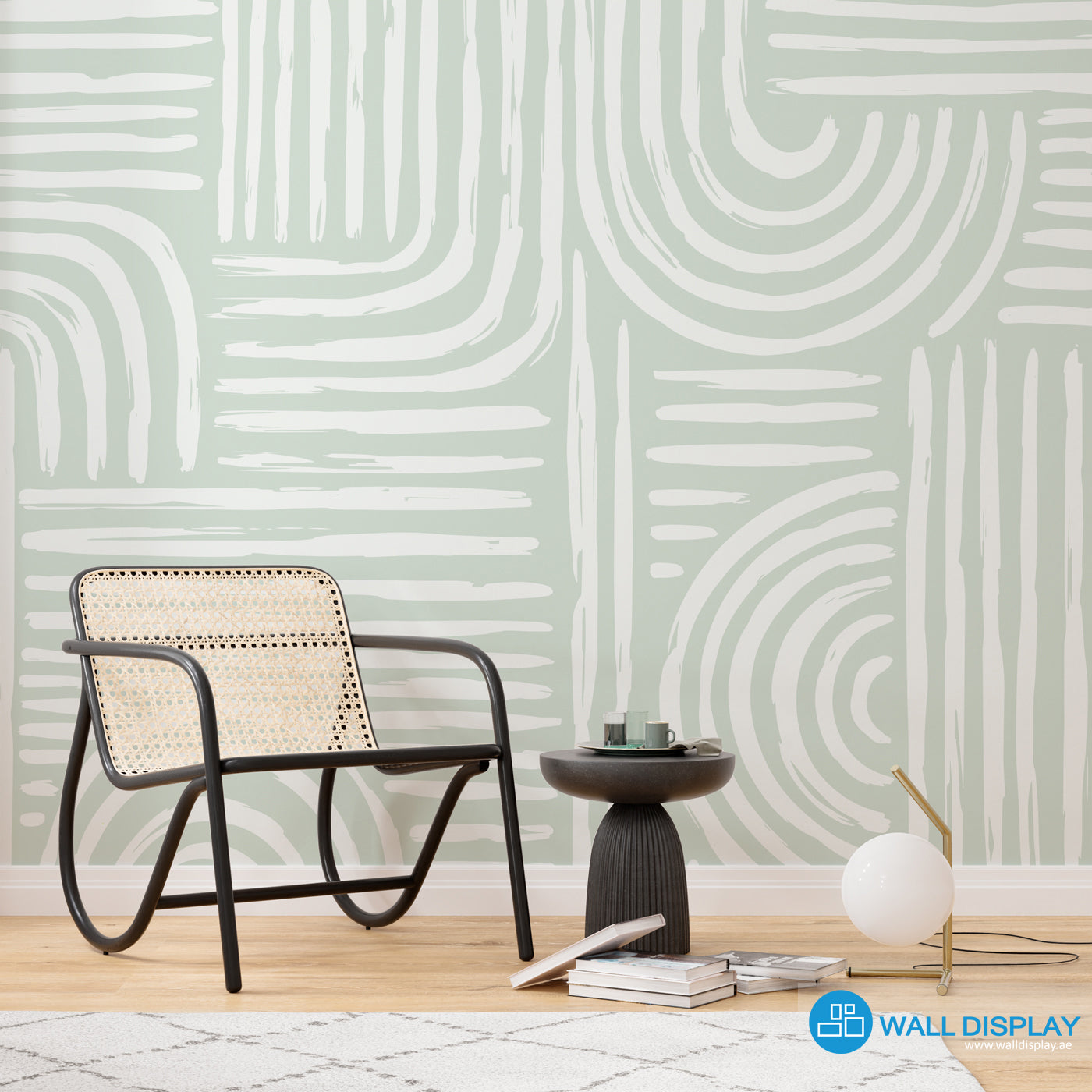 Curvatures Abstract Pattern Wallpaper in Dubai, Abu Dhabi and all UAE