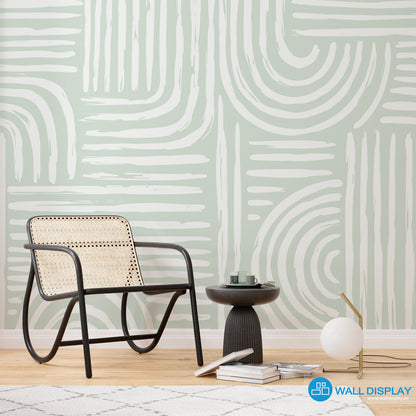 Curvatures Abstract Pattern Wallpaper in Dubai, Abu Dhabi and all UAE