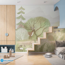 Load image into Gallery viewer, Dewdrop Valley Kids Wallpaper in Dubai, Abu dhabi and UAE 

