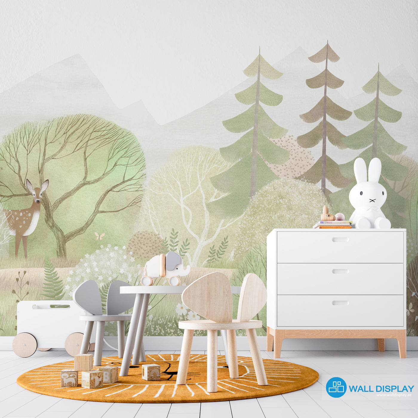 Dewdrop Valley Kids Wallpaper in Dubai, Abu dhabi and UAE 