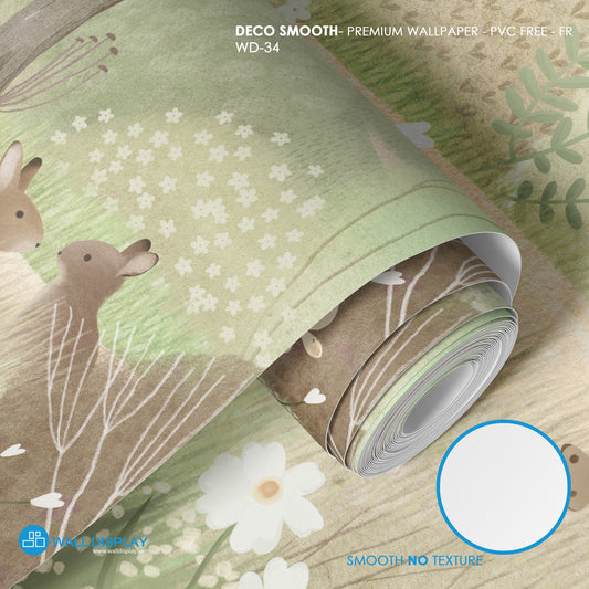 Dewdrop Valley Kids Wallpaper in Dubai, Abu dhabi and UAE 