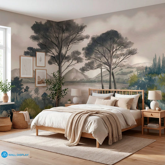 Ethereal Forest Calm wall mural dubai abu dhabi UAE