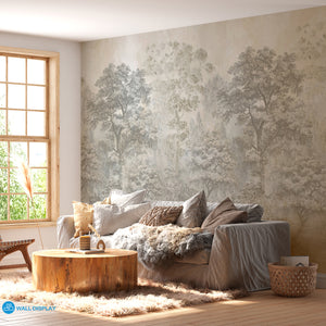 Ethereal Forest Painting Wall Mural in Dubai, Abu Dhabi and all UAE