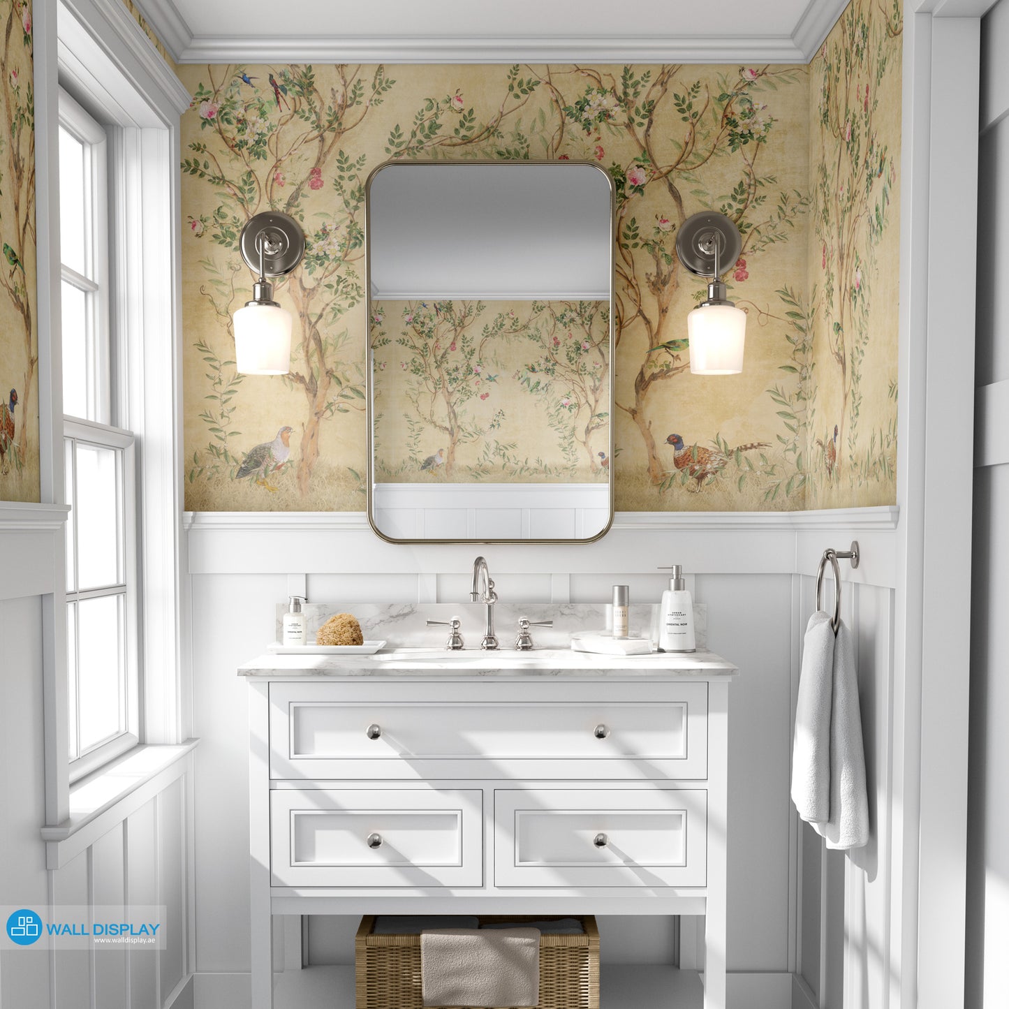 Ethereal Garden Vintage Wallpaper in Dubai, Abu dhabi and All UAE