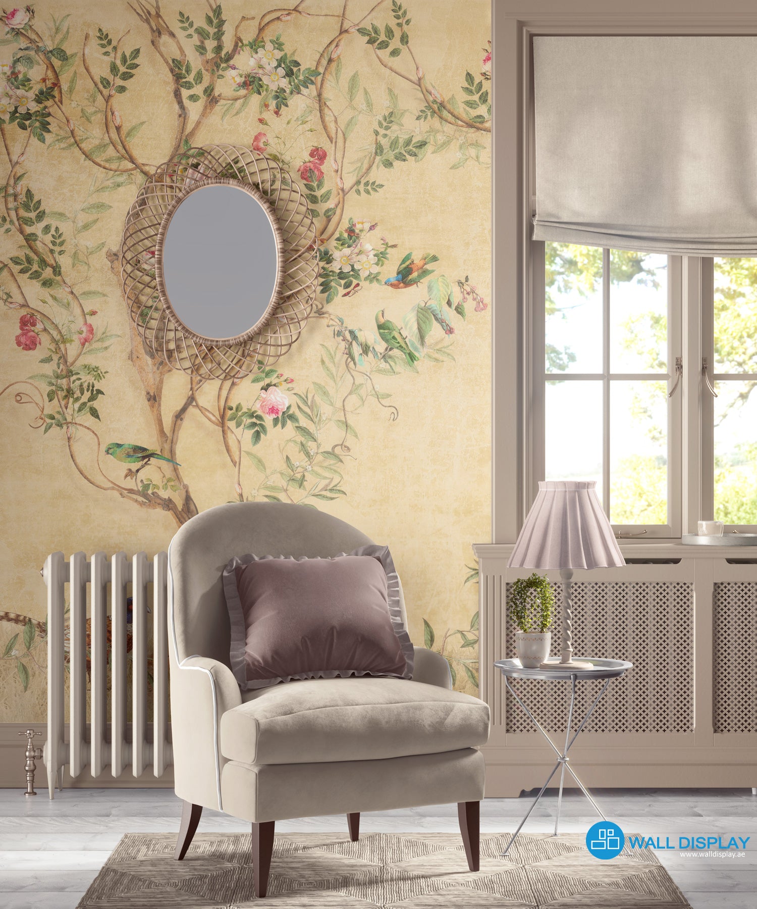 Ethereal Garden Vintage Wallpaper in Dubai, Abu dhabi and All UAE