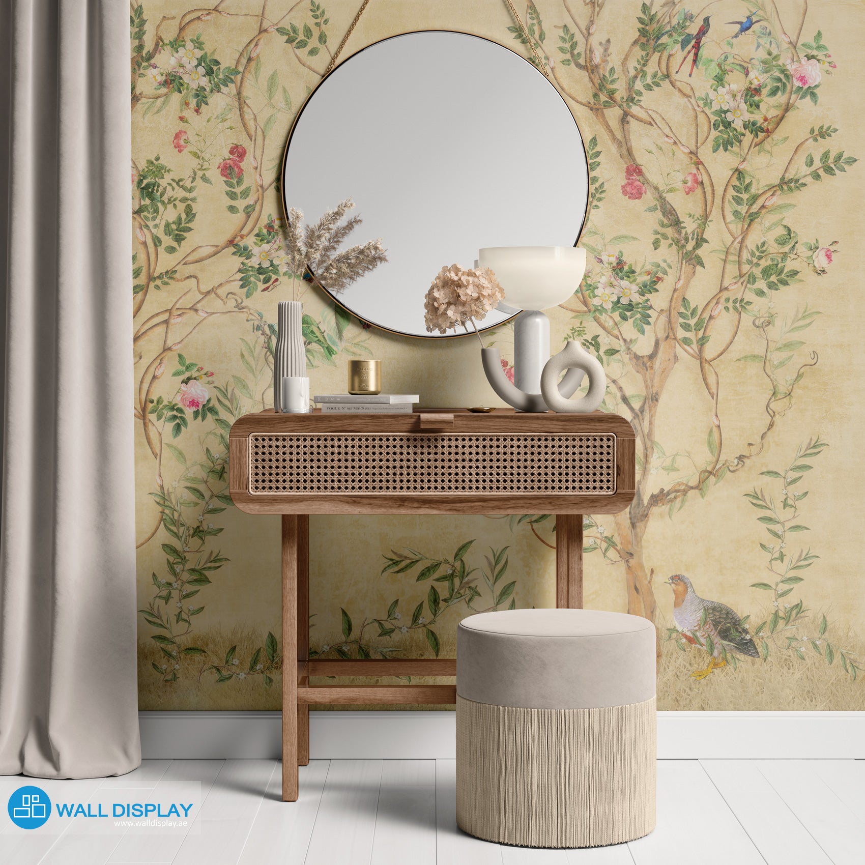 Ethereal Garden Vintage Wallpaper in Dubai, Abu dhabi and All UAE