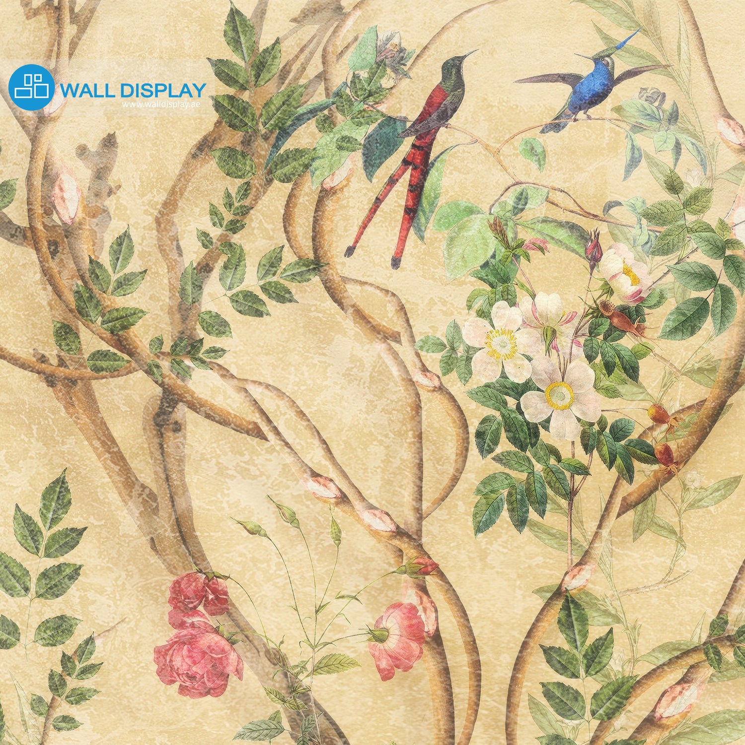 Ethereal Garden Vintage Wallpaper in Dubai, Abu dhabi and All UAE